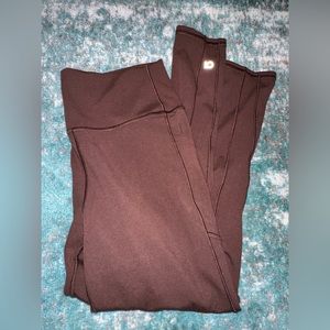 Gap fit Brown Leggings (Power move high rise) size Large NWOT